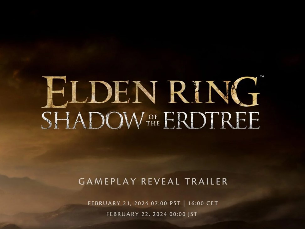 The first trailer for the Elden Ring expansion is set to premiere on Wednesday