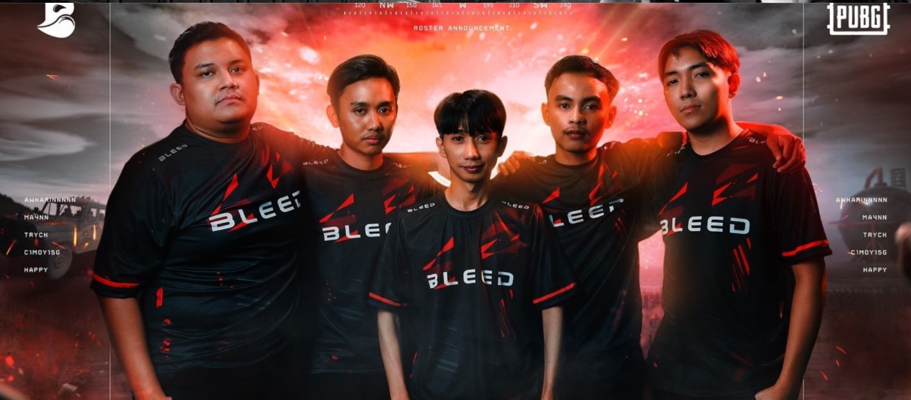 BLEED Esports has signed a PUBG team