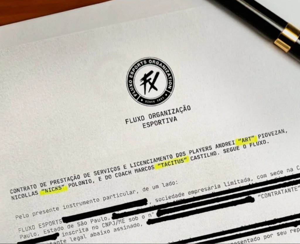 Fluxo has officially signed a contract with arT