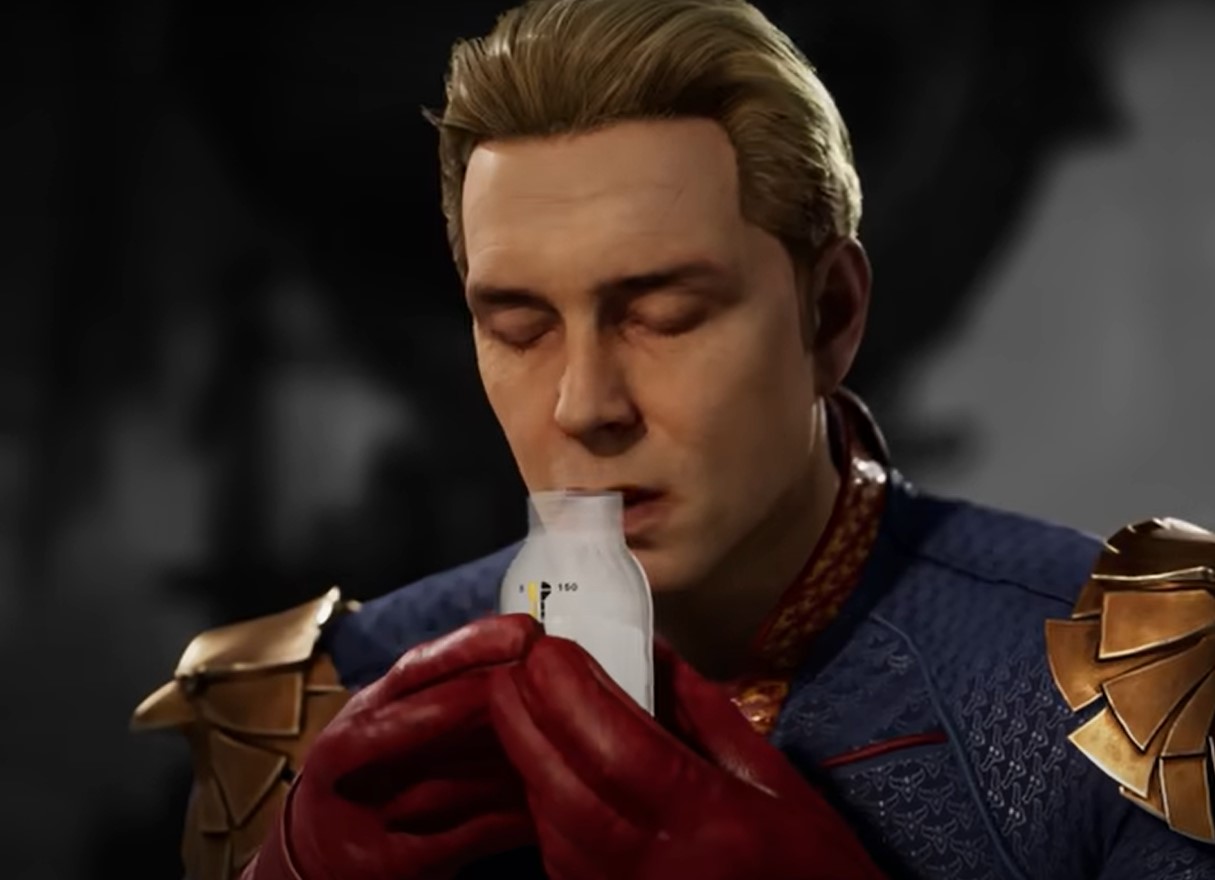 The latest gameplay trailer showcases the DLC character Homelander from Mortal Kombat 1