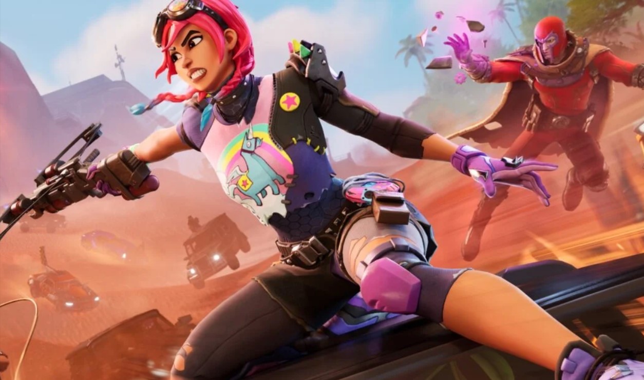 In the latest Fortnite update, the T-60 power armor from Fallout and Magneto from Wastelander have been added