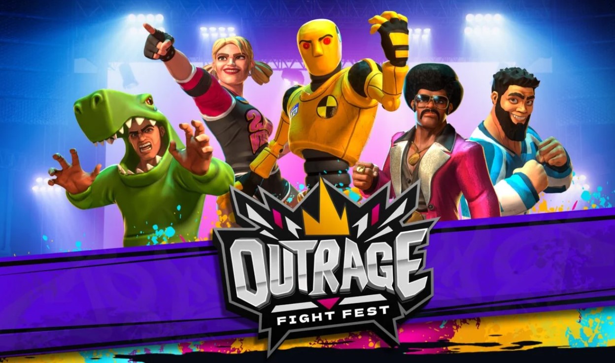 OutRage: Fight Fest, "the world's first 16-player fighting game," will be released on PC next month.