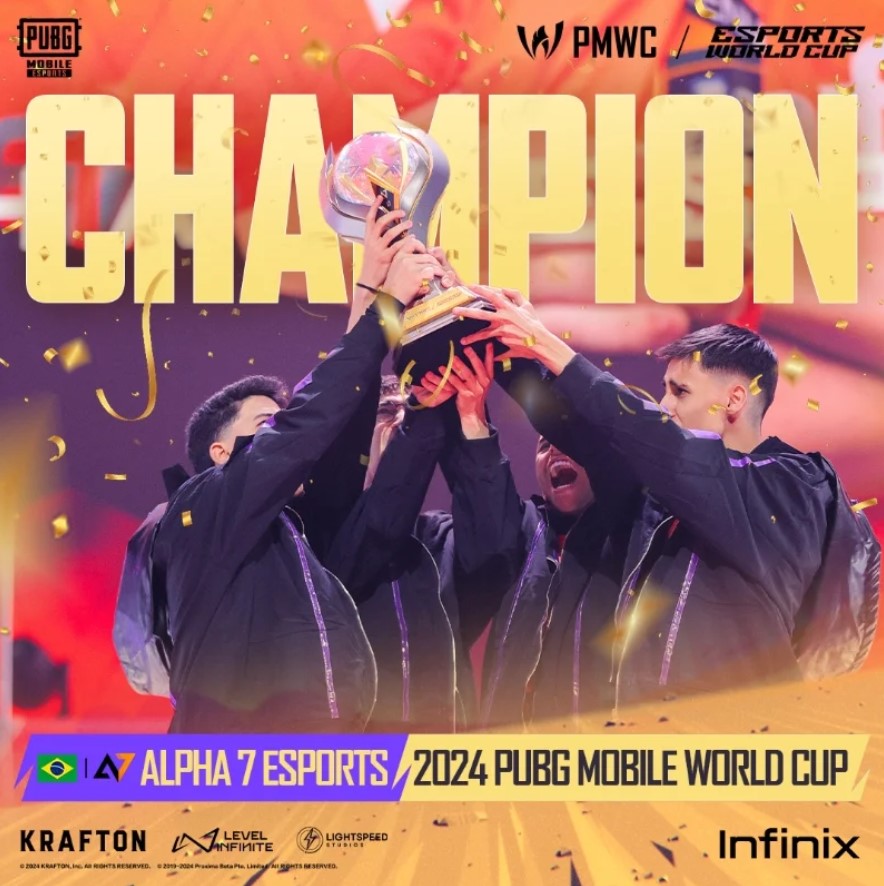 The Alpha7 team won the PUBG Mobile World Cup 2024