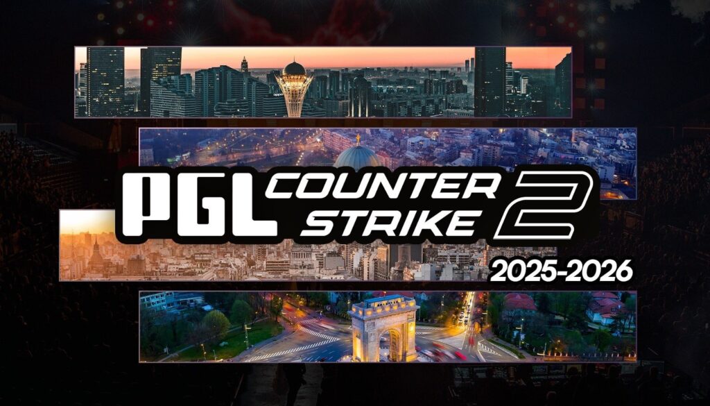 PGL announced the locations for CS 2 tournaments for 2025-2026