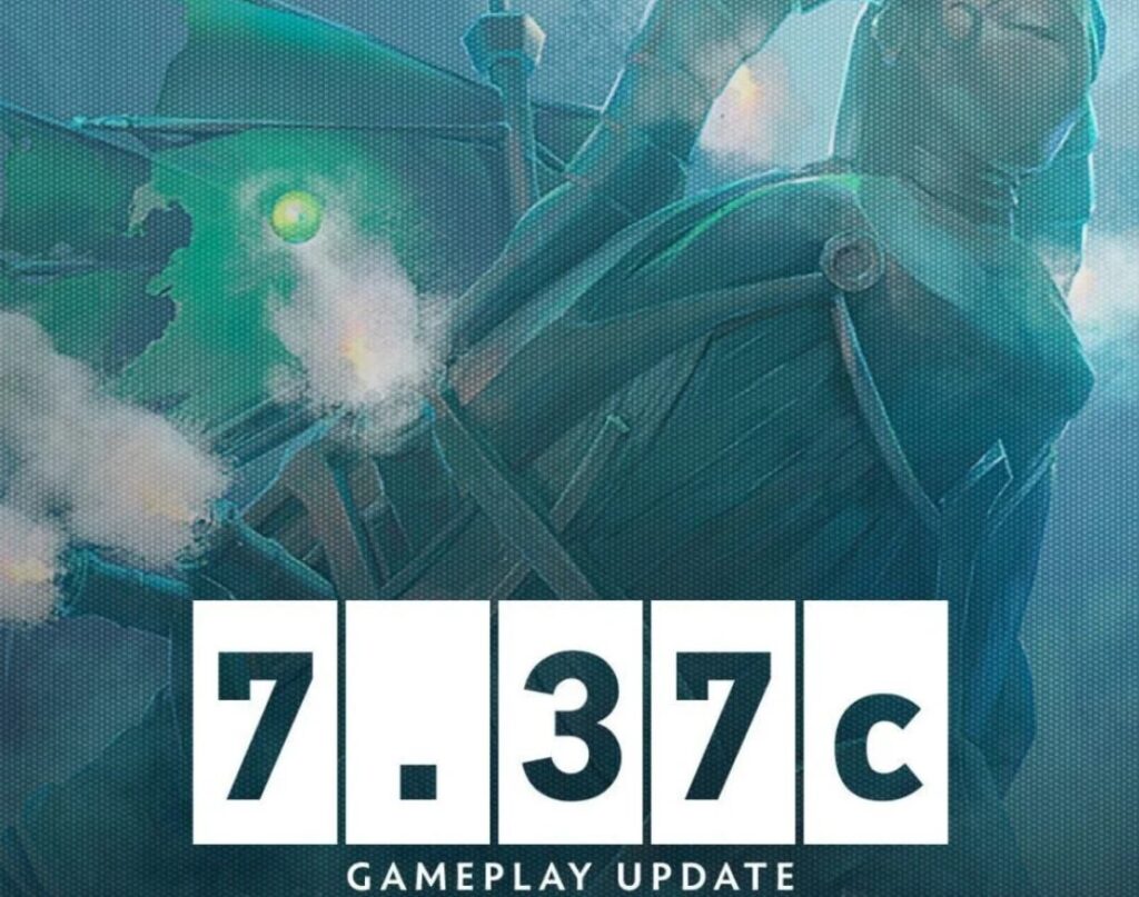 A new patch 7.37c for Dota 2 has been released