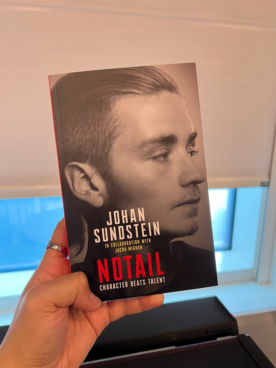 Johan "n0tail" Sundstein presented a book about esports at The International 2024