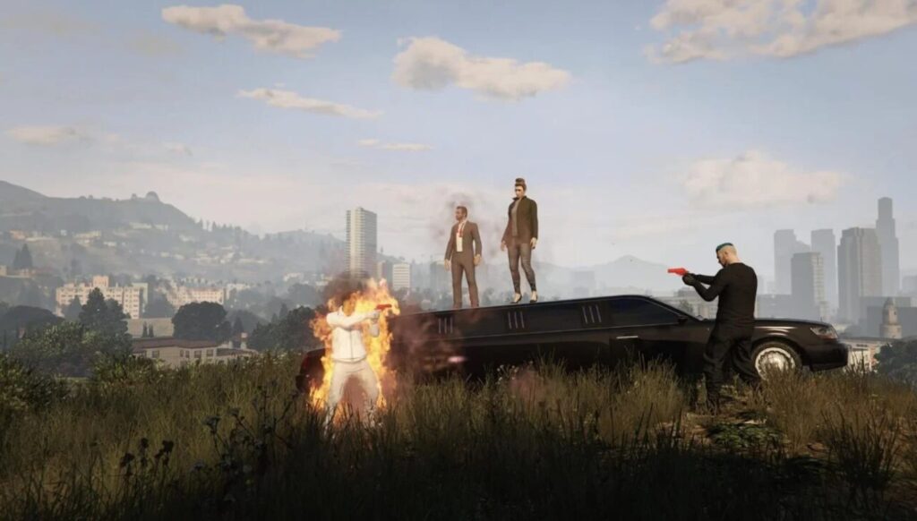 The documentary film Grand Theft Hamlet will be released in US cinemas