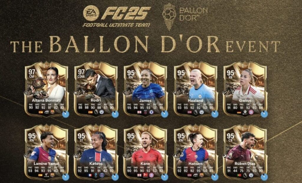 EA Sports FC 25 Ballon d’Or event begins this weekend