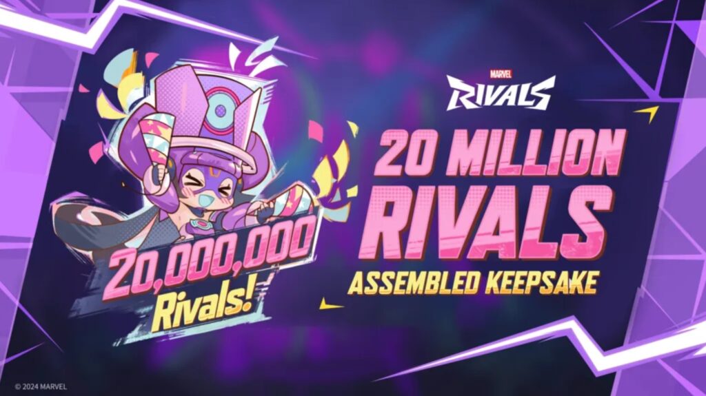 Marvel Rivals has already attracted 20 million players