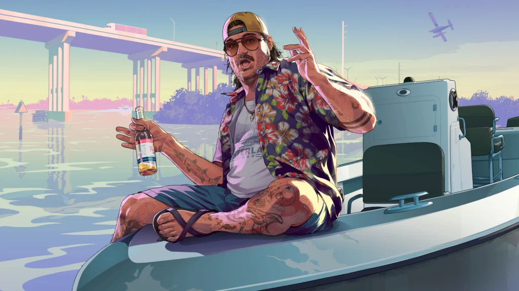 Зображення може показувати нову офіційну обкладинку GTA 6 у яскравому стилі з характерними елементами — неон, пальми, міський пейзаж. На передньому плані — дата старту передзамовлень 25 червня, виділена великим шрифтом. Атмосфера має передавати очікування та ажіотаж: фанати обговорюють у соцмережах, а головний акцент зроблено на бренді Rockstar і культовій назві GTA 6.