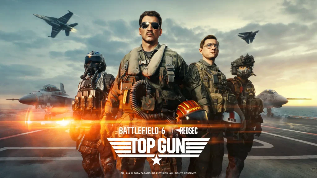 EA та Battlefield Studios представили четвертий сезон Battlefield 6 із морськими битвами та кросовером Top Gun