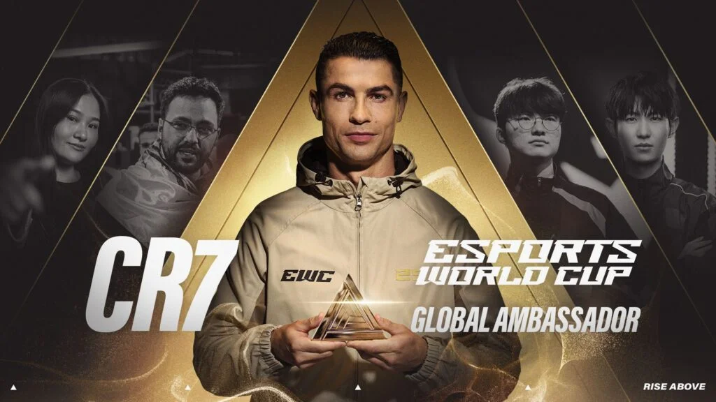 Кріштіану Роналду у промо-ролику Esports World Cup 2026