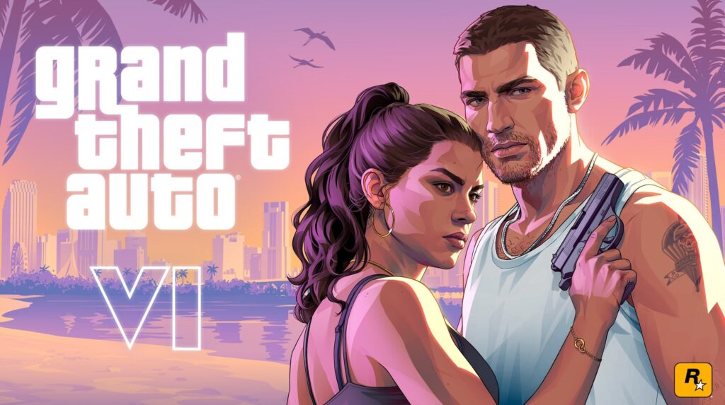 Офіційний ключарт Grand Theft Auto VI з Джейсоном і Люсією