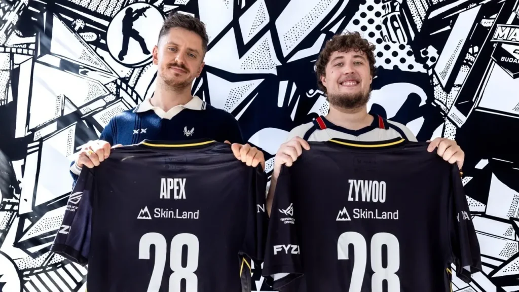 ZywOo та apEX продовжили контракти з Team Vitality до 2028 року