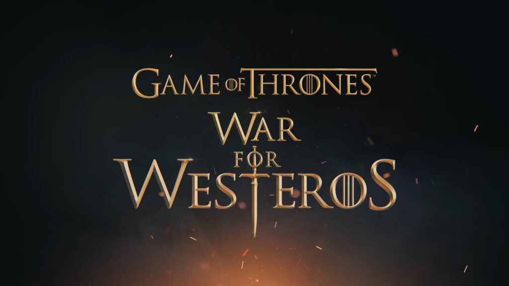 Game of Thrones: War for Westeros — офіційний логотип нової RTS