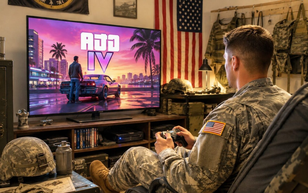 Відпустка заради GTA 6: армія США пропонує вихідні на реліз гри в обмін на новий контракт