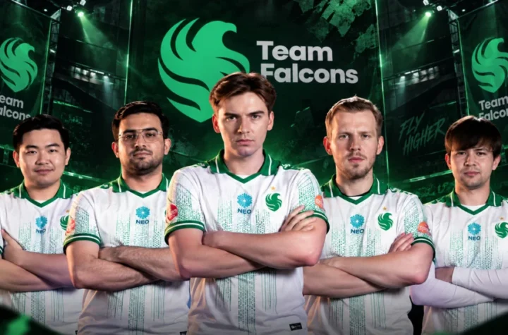 Team Falcons Dota 2 перемога The International 2025 трофей