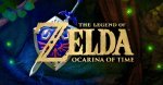 Ocarina of Time Remake: перший геймплей на Switch 2 Логотип The Legend of Zelda: Ocarina of Time на тлі лісу
