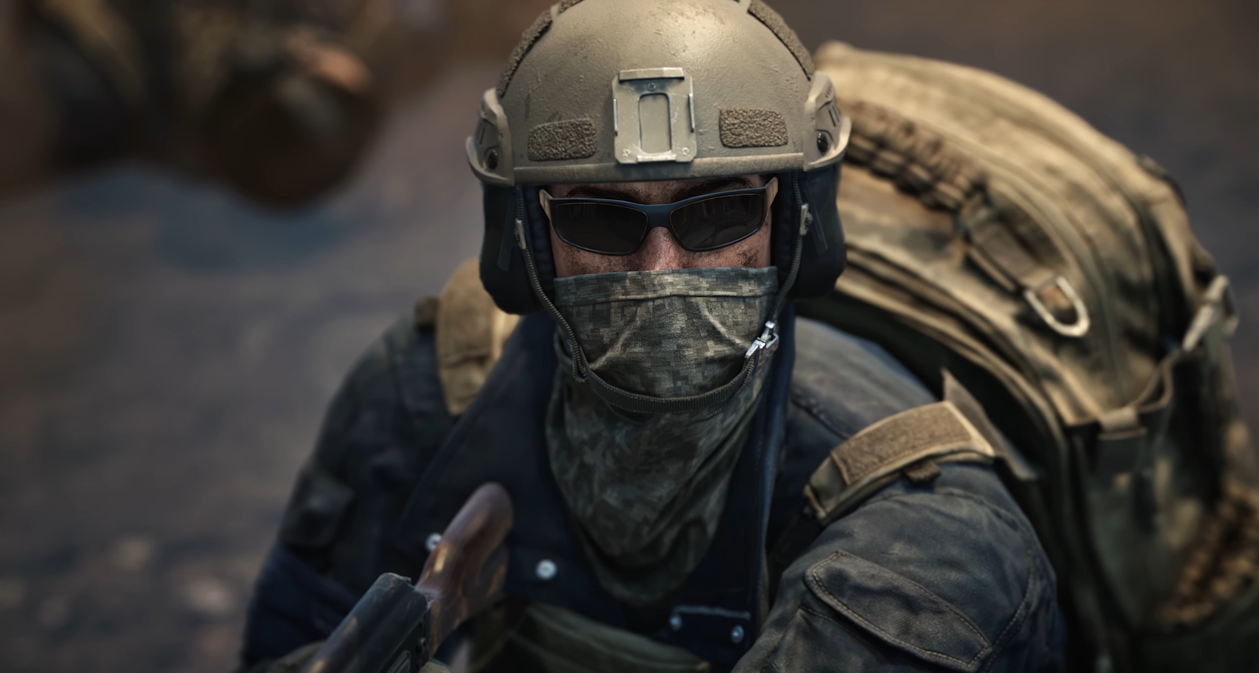 Wardogs вийде на PS5 та Xbox Series X|S у 2028 році Боєць у тактичному спорядженні під час масштабної битви у шутері Wardogs