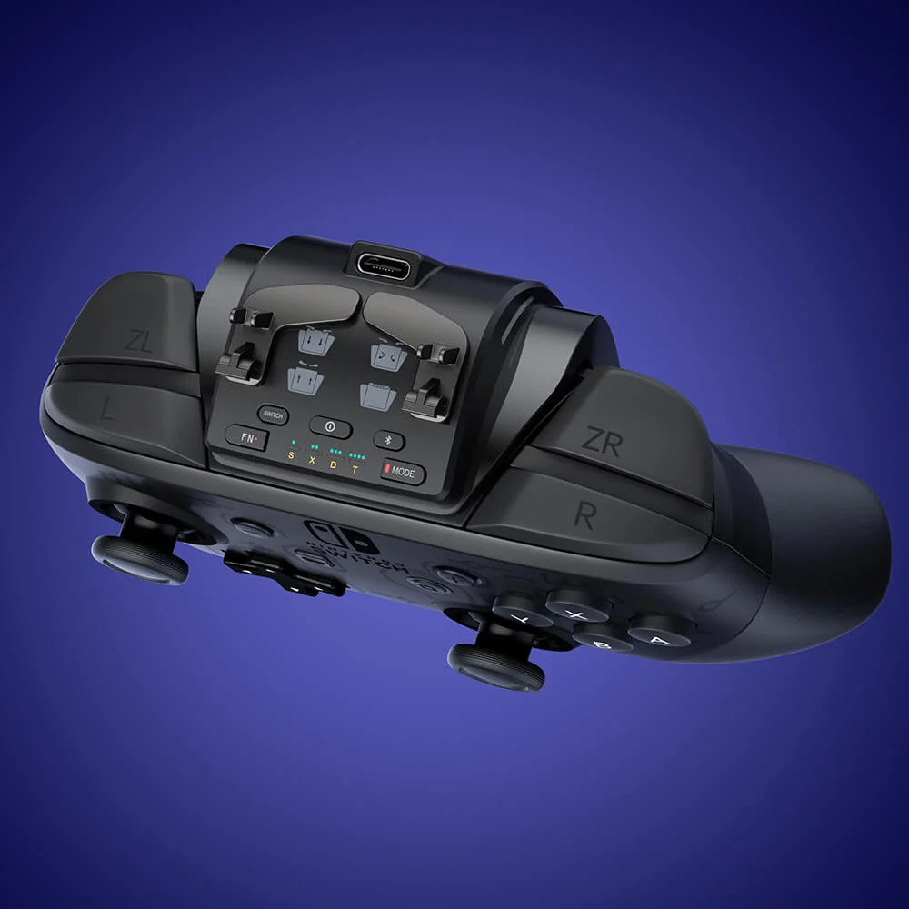 Загальний вигляд Switch Pro Controller з насадкою Elite Extender