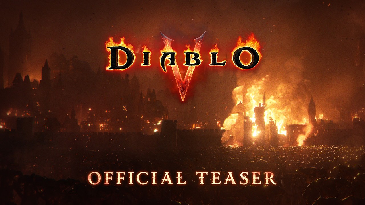 Diablo 5 офіційно анонсовано: Санктуарій уже впав Офіційний тизер Diablo V від Blizzard