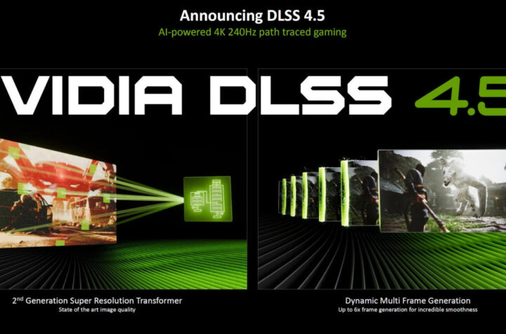 NVIDIA DLSS 4.5 з підтримкою генерації кадрів і покращеного масштабування зображення