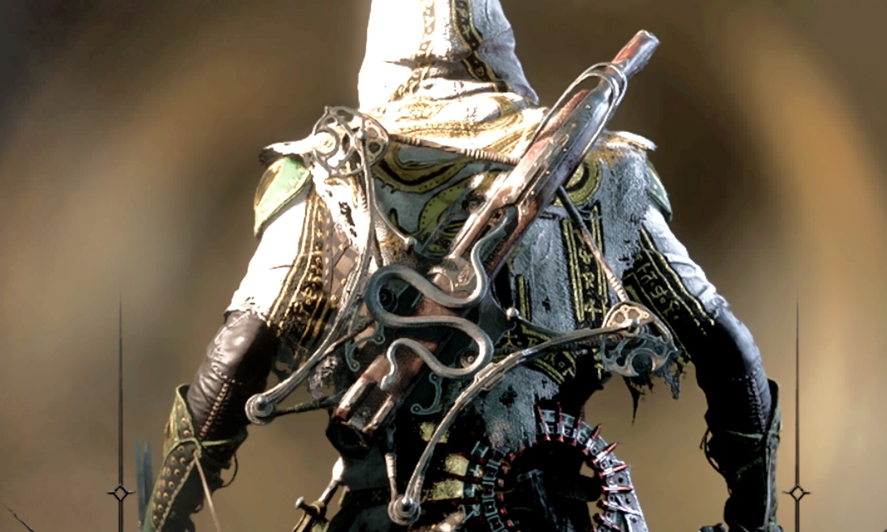 Персонаж із Forgotten Crossbow у Mortal Shell 2 демонструє арбалет для дальнього бою