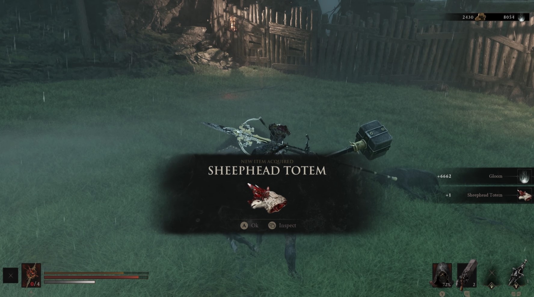 Отримання Sheephead Totem після перемоги над ворогом у Mortal Shell 2
Показати більше рядків