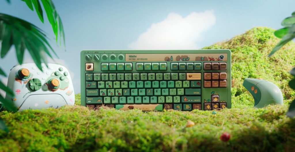 Затишна колекція аксесуарів 8BitDo для Xbox та ПК: геймпад, клавіатура і миша