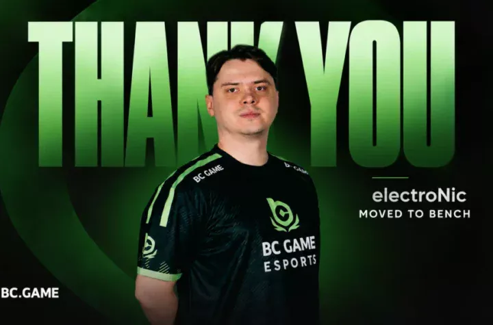 Денис electroNic Шаріпов на турнірі з Counter-Strike 2