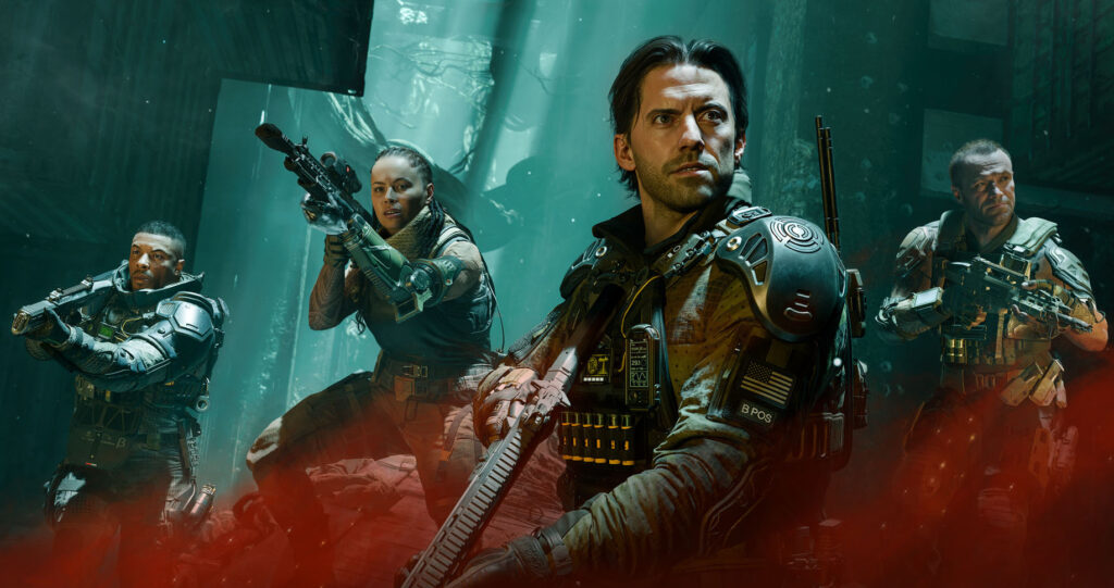 Загін озброєних бійців у Call of Duty: Black Ops 7 Показати більше рядків