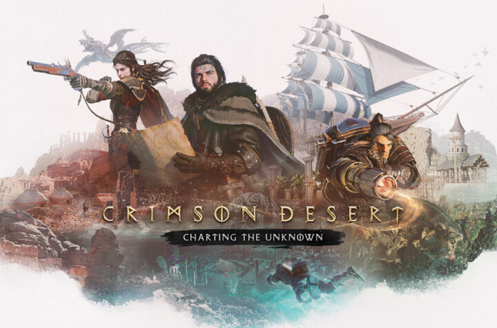 Crimson Desert: Charting the Unknown — офіційний арт доповнення з кораблем і персонажами