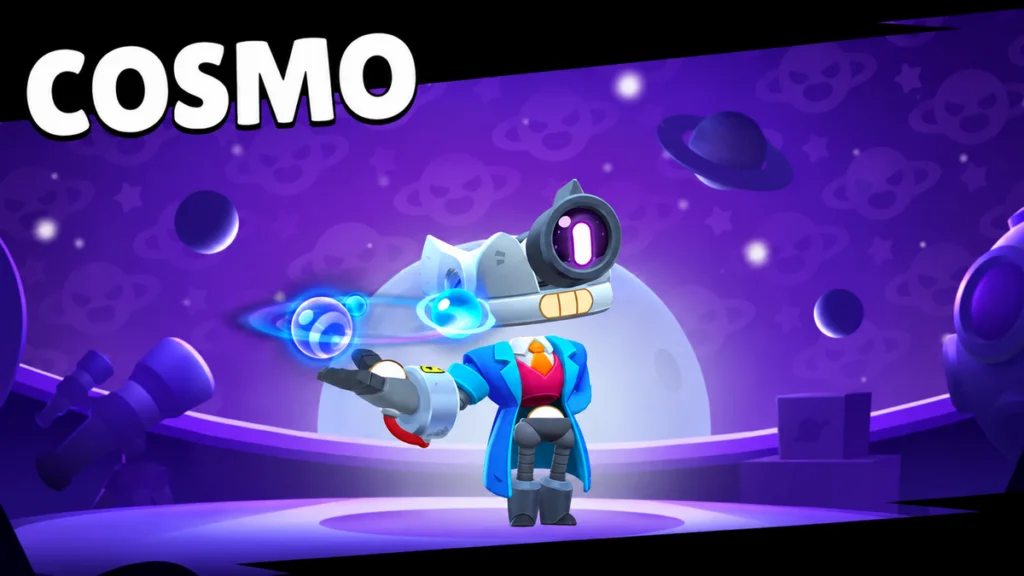 Космо — новий міфічний боєць класу «Контроль» у Brawl Stars