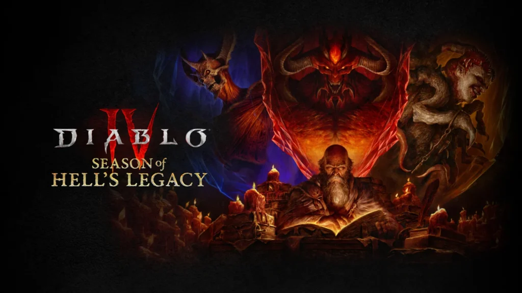 Офіційний ключарт сезону Diablo IV Season of Hell's Legacy
