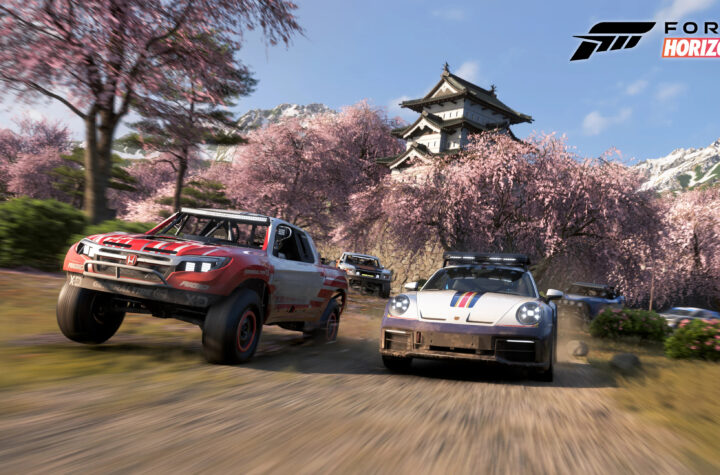 Офіційний скріншот Forza Horizon 6 з логотипом гри
