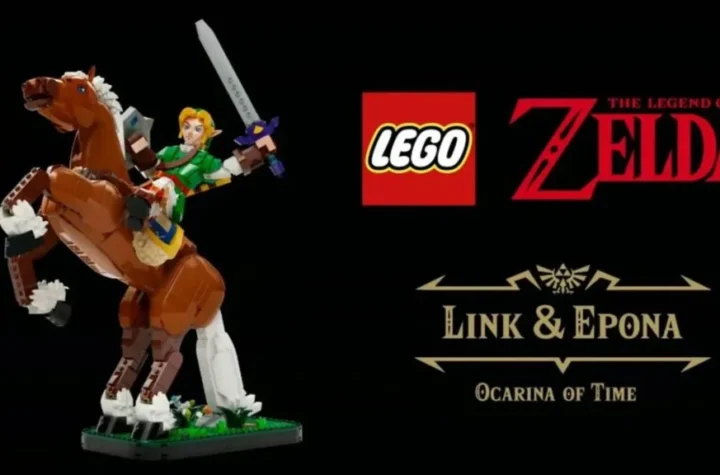 LEGO The Legend of Zelda: Ocarina of Time — Link & Epona, набір на 1750 деталей