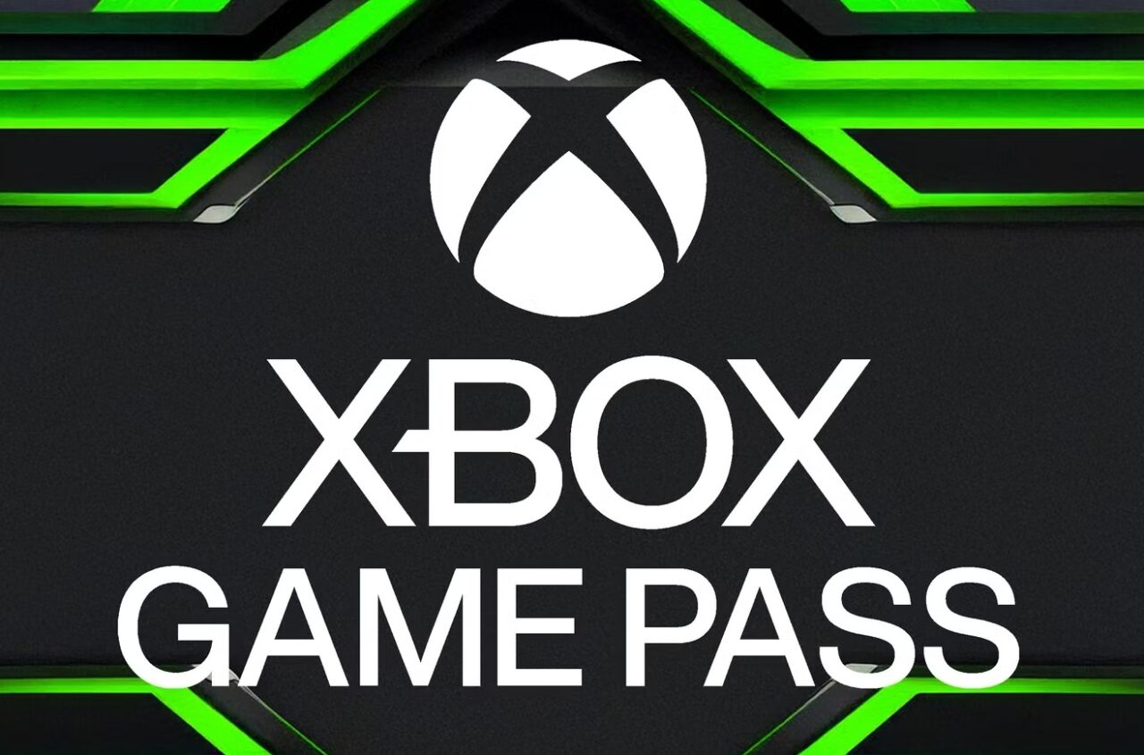 Логотип Xbox Game Pass на чорно-зеленому тлі Показати більше рядків